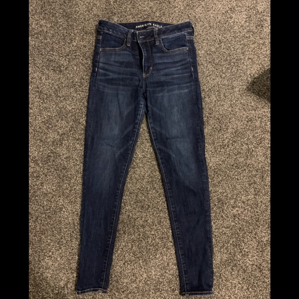American Eagle Hi-Rise jeggings Size 8
